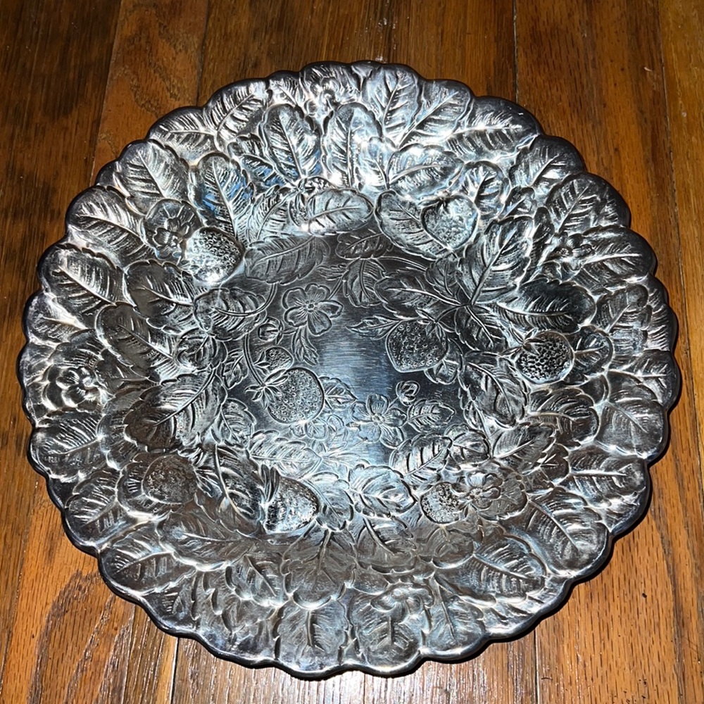 Reed and Barton 13.5" Silver Plate Plater